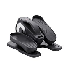 智能電動踏步機 手腳兩用 雙向轉動 靜音運動, 黑色