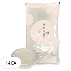 네이쳐티 화이트 타피오카 펄, 1kg, 1개입, 14개