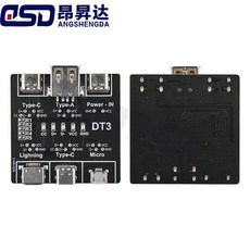 DT3 USB 케이블 회로 보드 테스트 감지 단락 데이터 스위칭 온오프 타입 테스터 도구 안드로이드