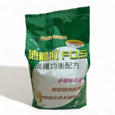 速體壯FOS高纖均衡配方3kg*4袋一箱(免運), 1個