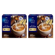 조금호화로운커피숍 스틱 카페라떼 깊은 감칠맛, 6.3g, 2개, 20개입