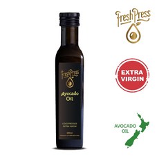 紐西蘭【FreshPress】冷壓初榨酪梨油(250ml)原裝原罐進口, 1個