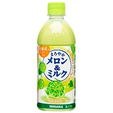 상가리아 스무스 바나나 앤 밀크 500ml x 24병, 멜론 밀크