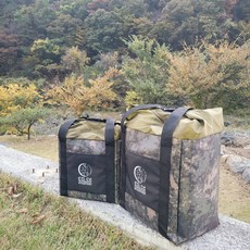 엔써모먼트 블랙 캠핑 연료통 씨플로 노스필 제리캔 등유통 기름통 가방 10리터 20리터, 1개, 밀리터리 10리터(비닐커버증정)