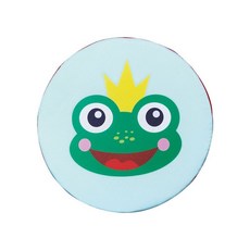 老街口 荷葉卡奇墊跳摸石頭過河道具，幼兒園體智能飛盤戶外遊戲，戶外活動平衡訓練, 卡奇墊一個, 1個