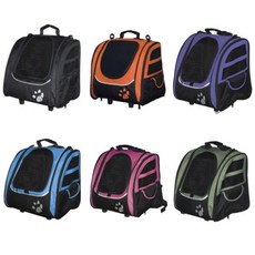 Pet Gear 多功能五合一手拉車 寵物居家外出用品系列, 粉色