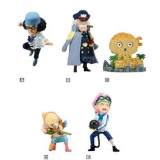 BANPRESTO 代理版 海賊王 航海王 WCF 蜂巢島1 五款一套, 1個