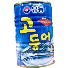 유동 고등어 캔 보일드 400g 통조림, 1개