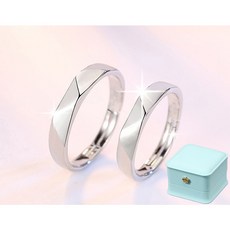 르떼르넬 JSCR013 Silver 지그재그 삼각 퀼팅 결혼 프로포즈 기념일 실버 커플 반지 은반지 커플링