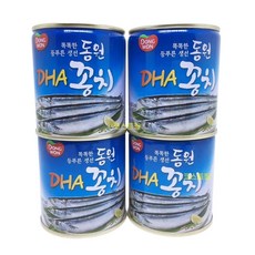 동원 꽁치 통조림 DHA 꽁치 280G x 4캔 소량구매 코스트코, 4개