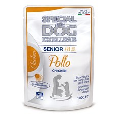 Excellence 義大利 卓越 無穀主食犬罐 主食餐包, 【主食犬餐包】高齡犬(雞肉)100g,單罐(缺貨自動換口味 勿接受勿下單), 1個