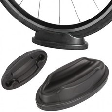 실내 자전거 보관 거치 받침대 앞바퀴 고정 지지대 바닥 보호 패드 주차 정리, 1개