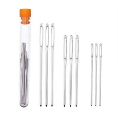수예 돗바늘 세트 9종 오너킹 쇠 뜨개 돗바늘, 1세트