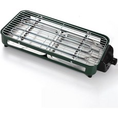 논스틱 코팅 전기 그릴 빠른 가과 대용량의 다기능 바비큐 가족 모임을 위한 야외용 그릴녹색, CNSXDZSW Green