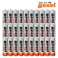 벡셀 알카라인 AA 건전지, 1개, 30개입