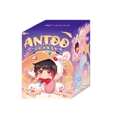 핫ANTOO 파라다이스 로스트 시리즈 랜덤 박스 미스터리 귀여운 인형 트렌디 피규어 장식 소녀 친구, 01 1 blind box