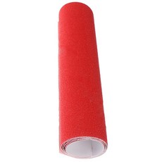 스케이트보드 그립 테이프 33x9인치 버블 프리 방수 스쿠터 그립 테이프 롱보드 그립 테이프 롤러보드용 사포, 빨간.