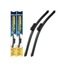 【SilBlade】VOLVO XC70 2004 2007 專用超撥水矽膠軟骨雨刷, i24"+22"