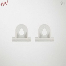 칠판고리 2개입 칠판 고정용 부속 벽걸이 고리 보드용 부속품 하드웨어 1개입 벽부착고리 정리용고리