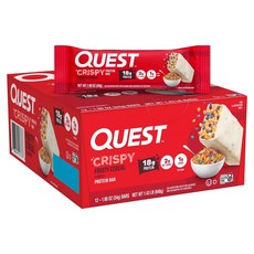 QUEST NUTRITION 香脆穀物風味水果穀物蛋白棒 12入, 1個, 648g