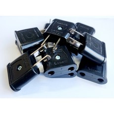 국산 어댑터 110V 일자 변환 해외 여행용 플러그 아답터, (220V → 110V), 1개