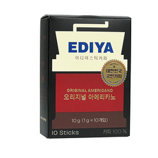 이디야 비니스트 오리지널 아메리카노 원두커피믹스, 1g, 10개입, 2개