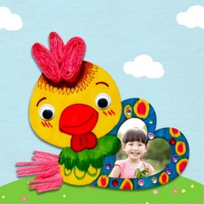 방학 부모와함께하는 diy키트 꼬꼬닭 액자 만들기 가벼운, 1개, 상세페이지 참고