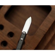 [원스크래프트] 엣지코트 선긋기 기리메 가죽공예 크리저 크리져 장식선 바느질선, 1개, 검형 손잡이 미포함
