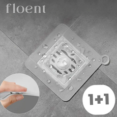 플로엔트 화장실 실리콘 배수구 덮개 2p, 2개