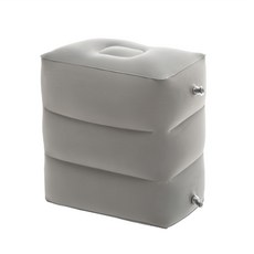 3層充氣腳墊, 灰色, 1個