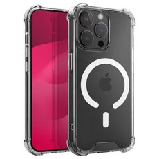 렉스 오래써도 변색안되는 맥세이프 클리어 에어 범퍼 젤리 케이스