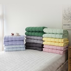 6230 부드럽고 폭신한 카스테라 사게절 소프트워싱 밴딩 카페트 겸 패드 8color, 라벤더