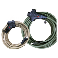 台灣製造 【露營中毒本鋪】 動力延長線 adam動力線 動力線 延長動力線 戶外延長動力線 延長線 新安規 ADAM, 10m, 黑色,10M, 1個