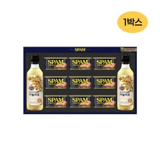스팸 고급유3호 선물세트 + 쇼핑백, 1세트