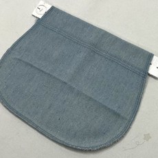 데님 연청 조절 원단 확장 임신기 배 착용감 밴드 톤 허리둘레 부분 편안한