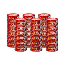 사조 고추참치 안심따개, 100g, 36개