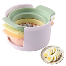 삶은 달걀을 위한 IN 슬라이서 넓은 청소 보관 간편한 편안함 와이어 스테인리스 스틸 그립