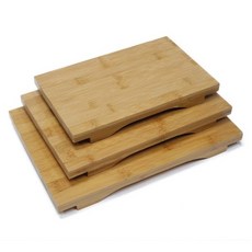 대나무 갈색도마 (3 size), 1개