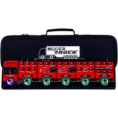 MOUER 레드 트럭 복합 멀티 이펙트 다양한 스톰박스 전통적인 기타 페달보드, Red