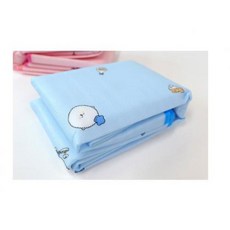 폭신한 봉주르비숑 피크닉매트 2인용.6500모닝글로리, 블루