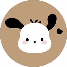 해피유통 유아 아동용 귀여운 캐릭터 원형 방석 소프트 플러시 체크 무늬 좌석 쿠션 사계절 사용 가능, 40*40센티미터., 8