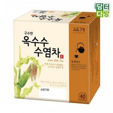구수한 옥수수 수염차 40티백 2+1, 40개