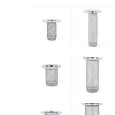 별구나라 스텐 배수구망 거름망 미니 욕실, 2.5 x 4cm