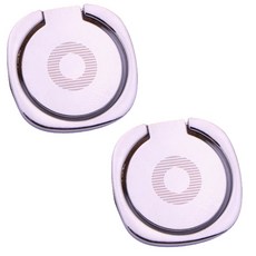 핸드폰 거치대 슬림 스마트링 DD-10055, 실버, 2개