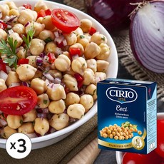 치리오 병아리콩, 3개, 380g