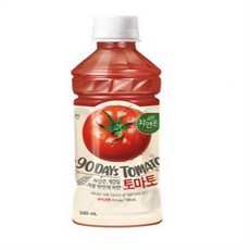 웅진 자연은토마토 340ml 꽈추형 토마토주스, 96개