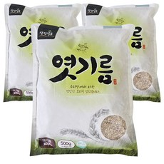 삼진식품 엿기름 500g 보리엿기름 식혜가루, 3개