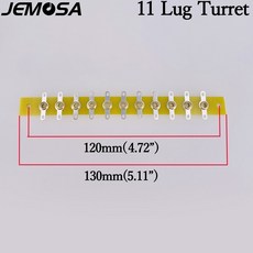 실버 도금 DIY 프로젝트 오디오 스트립 태그 보드 터미널 매트 카펫 러그 빈티지 AMP HIFI 포스트 13, 11 Lug Board 4PCS
