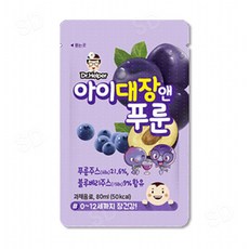 닥터헬퍼 아이대장앤 푸룬주스 60ml(0-12세)/푸룬주스/블루베리주스/유산균배양분말, 60ml, 1개