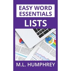 (영문도서) Lists Paperback, M.L. Humphrey, English, 9781950902279